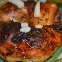 1/2 POULET BRAISE