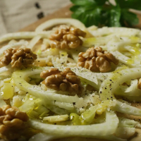 Carpaccio de mérou au fenouil