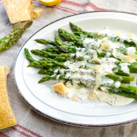 Asperges vinaigrette