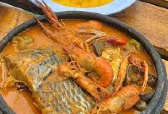 SAUCE BASSAMOISE ( ECREVISSE POISSON FRAIS )