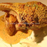 COTE DE PORC AU PARMESAN