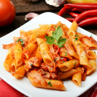 PENE ( POULET , JAMBON , CARBONARA )