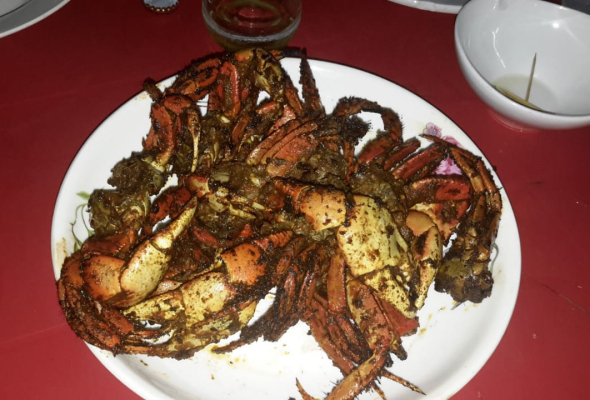 BRAISE DE CRABE POILU