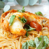Langouste de Nos Côtes aux Pâtes Fraîches