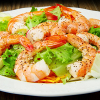 Salade de langouste de nos côtes