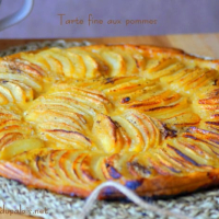 Tarte fine aux pommes