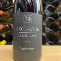 COTE ROTIE, " DEDICACE " N. CHAMPAGNEUX