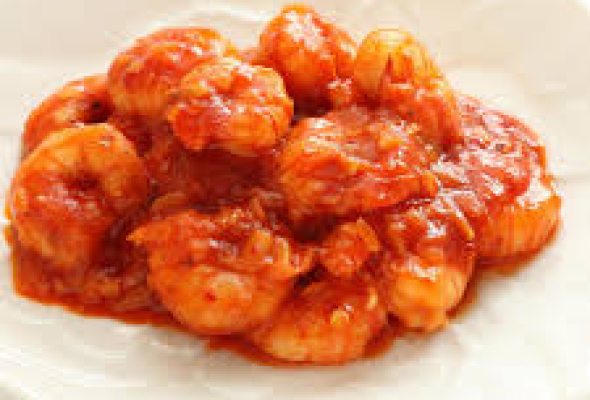 AUX GAMBAS ( SAUCE TOMATE )