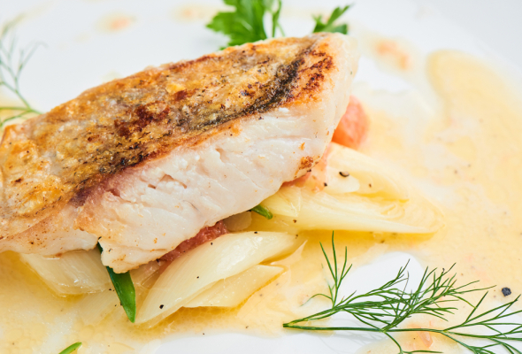 Brochette océane au beurre nantais