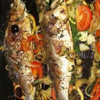 POISSON AU FOUR