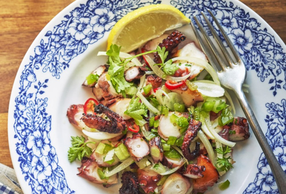 Salade de poulpe