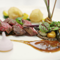 Filet de charolais flambé au porto