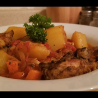 SAUTE DE POMMES DE TERRE POULET