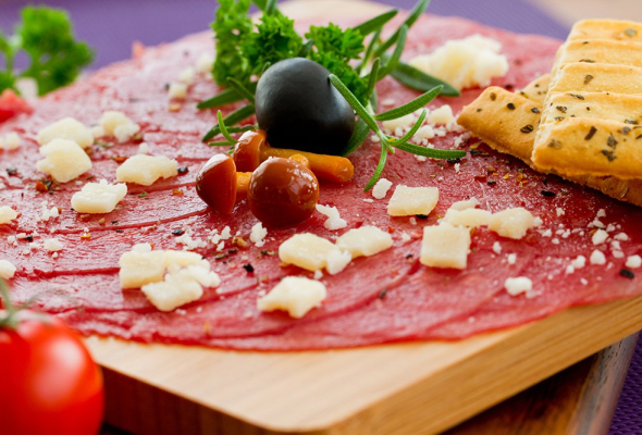 Carpaccio de Boeuf au Parmesan