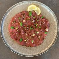 Carpaccio de thon