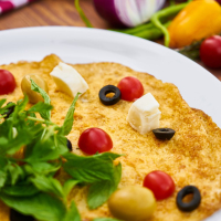 Omelette Jambon, Fromage