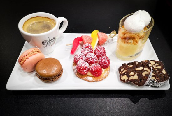 Café , thé ou citronnelle gourmand