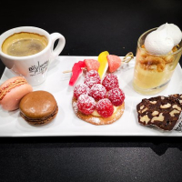 Café , thé ou citronnelle gourmand