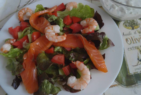 Salade folle de la mer